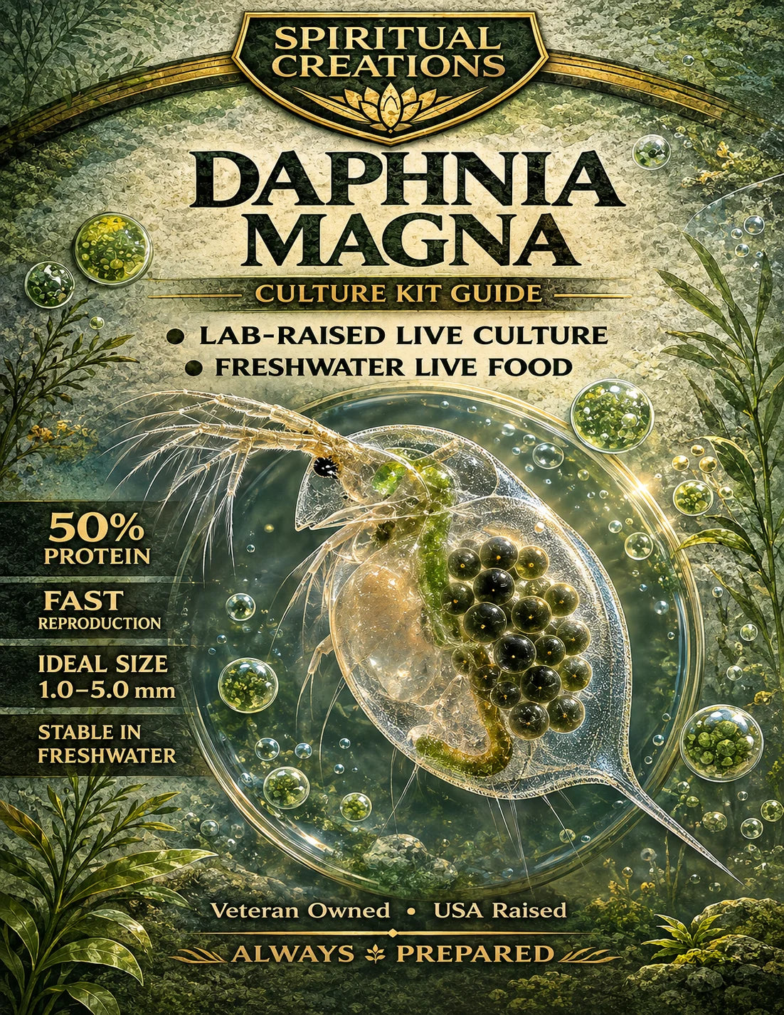 Daphnia Magna culture guide cover