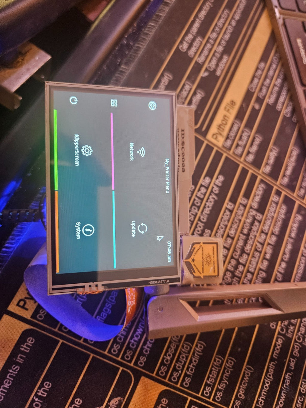 Pi Zero 2 W Klipper 3D Printer Upgrade, Klipperscreen, Mainsail OS, Crows Nest