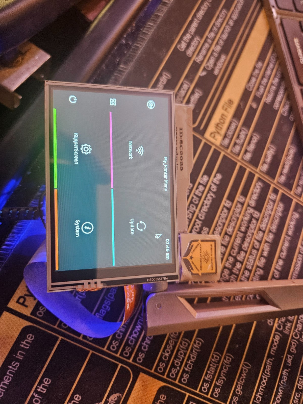 Pi Zero 2 W Klipper 3D Printer Upgrade, Klipperscreen, Mainsail OS, Crows Nest