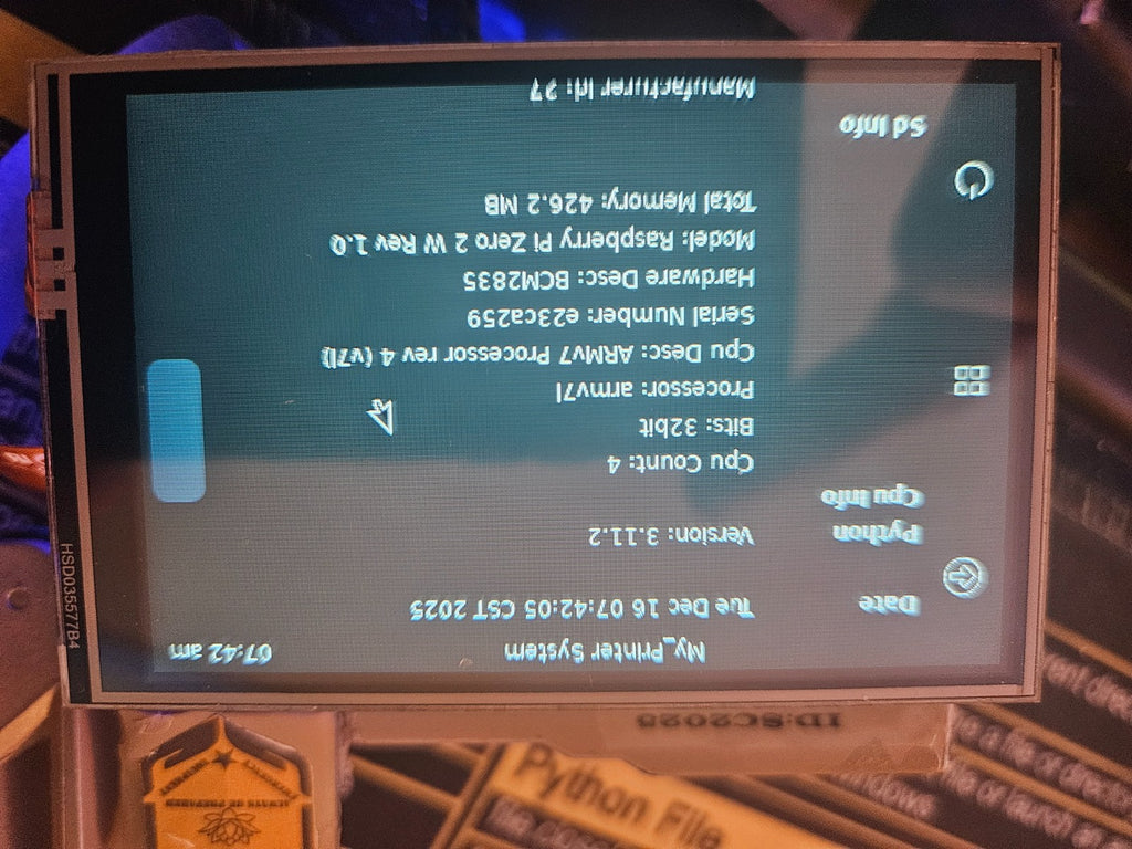 Pi Zero 2 W Klipper 3D Printer Upgrade, Klipperscreen, Mainsail OS, Crows Nest