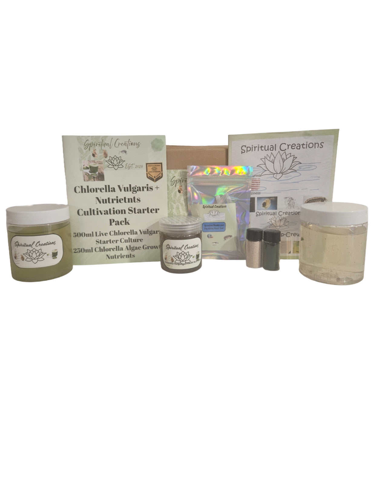 Live Moina Macrocopa 1000+ & Live Chlorella Vulgaris Cultures +Nutrients